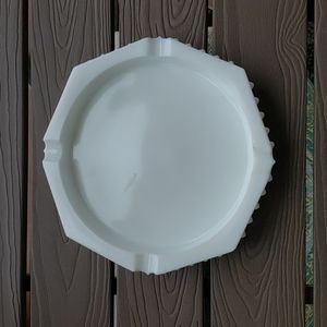 Milk Glass Ashtray